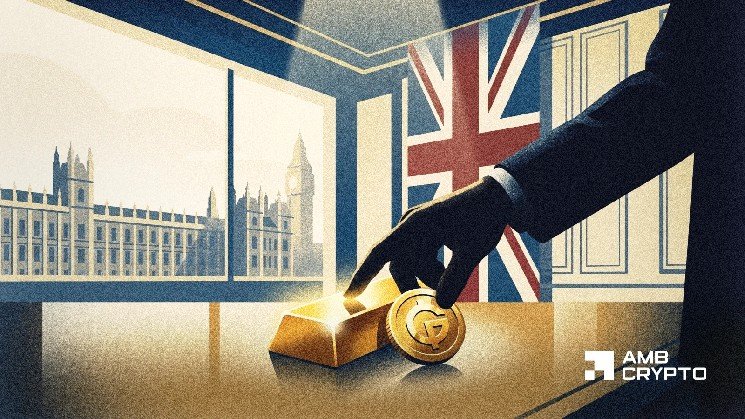 UK weighs tokenized gold reforms – Here’s why the timing matters for crypto