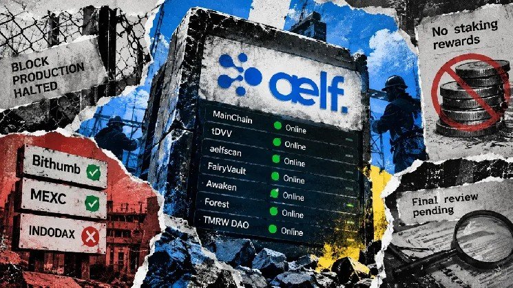 7-day blockchain outage wipes out a full week of staking rewards after emergency aelf shutdown