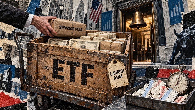 A $100 million launch balance doesn’t mean a crypto ETF has real investors