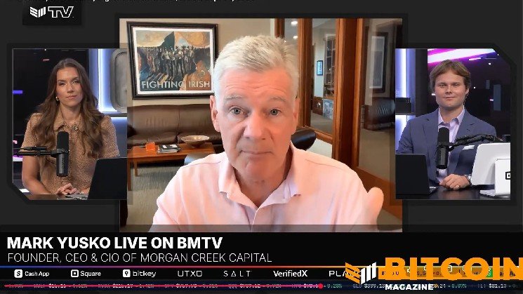 Bitcoin Is on Sale and Should Be Accumulated, Says Morgan Creek Capital CEO