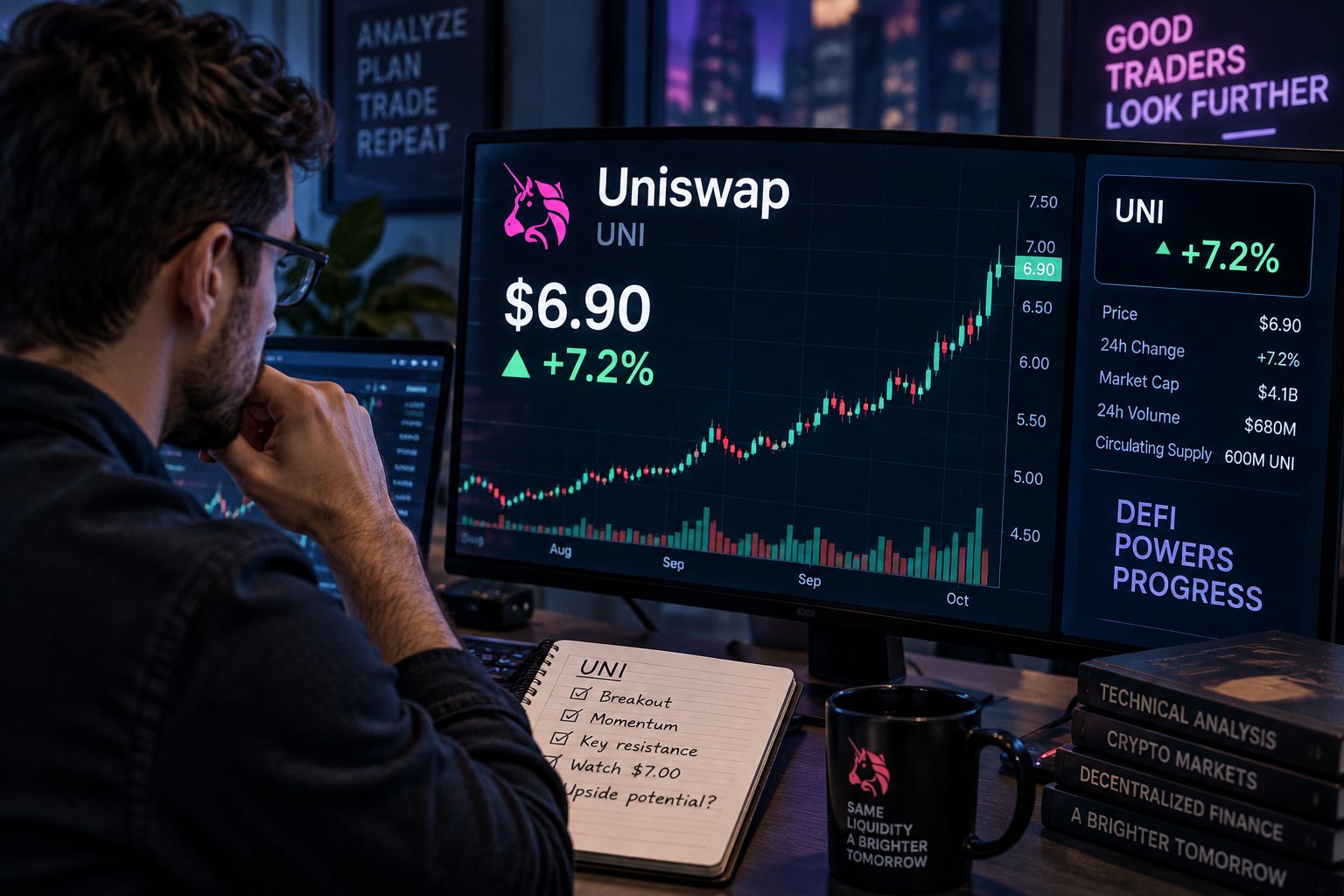 Uniswap eyes 80% rally after major wedge breakout