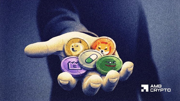 Memecoin dominance hits record 0.027 low – Why analysts expect a reversal